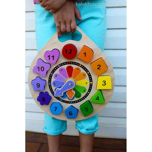 KIDDIE CONNECT Clock Puzzle TODDLER (1-3 Yrs) - Zabecca Living