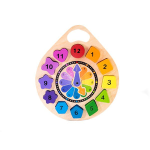 KIDDIE CONNECT Clock Puzzle TODDLER (1-3 Yrs) - Zabecca Living