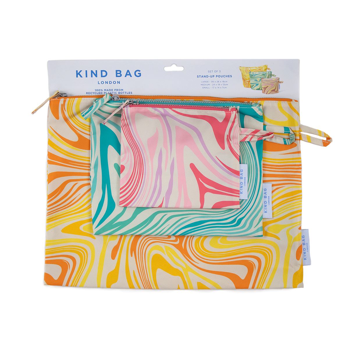 KIND BAG Pouches - Marble SHOPPING BAG - Zabecca Living