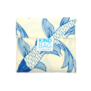 KIND BAG Reusable Bag - Medium Koi Fish SHOPPING BAG - Zabecca Living