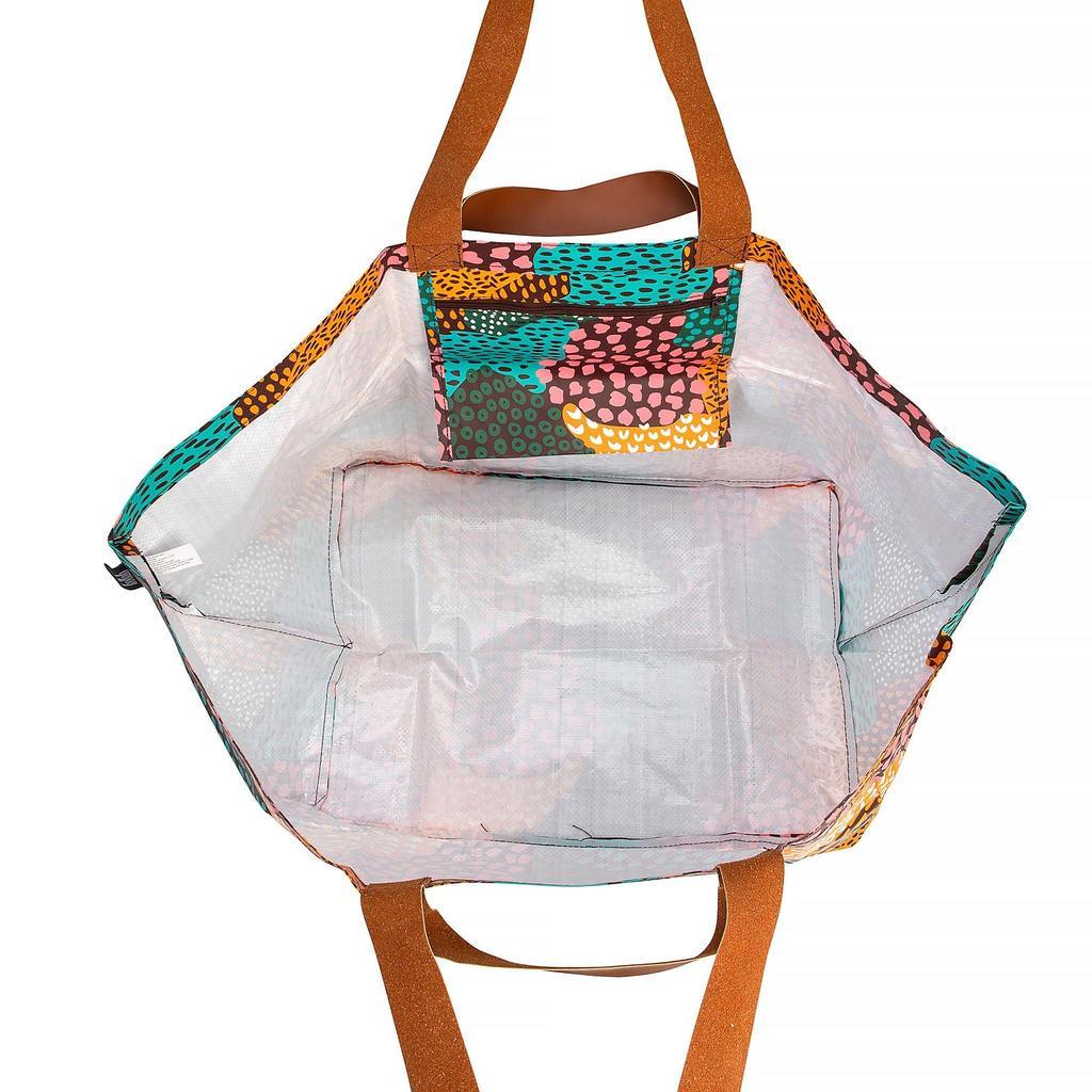 KOLLAB Beach Bag - Dots PICNIC BAG - Zabecca Living