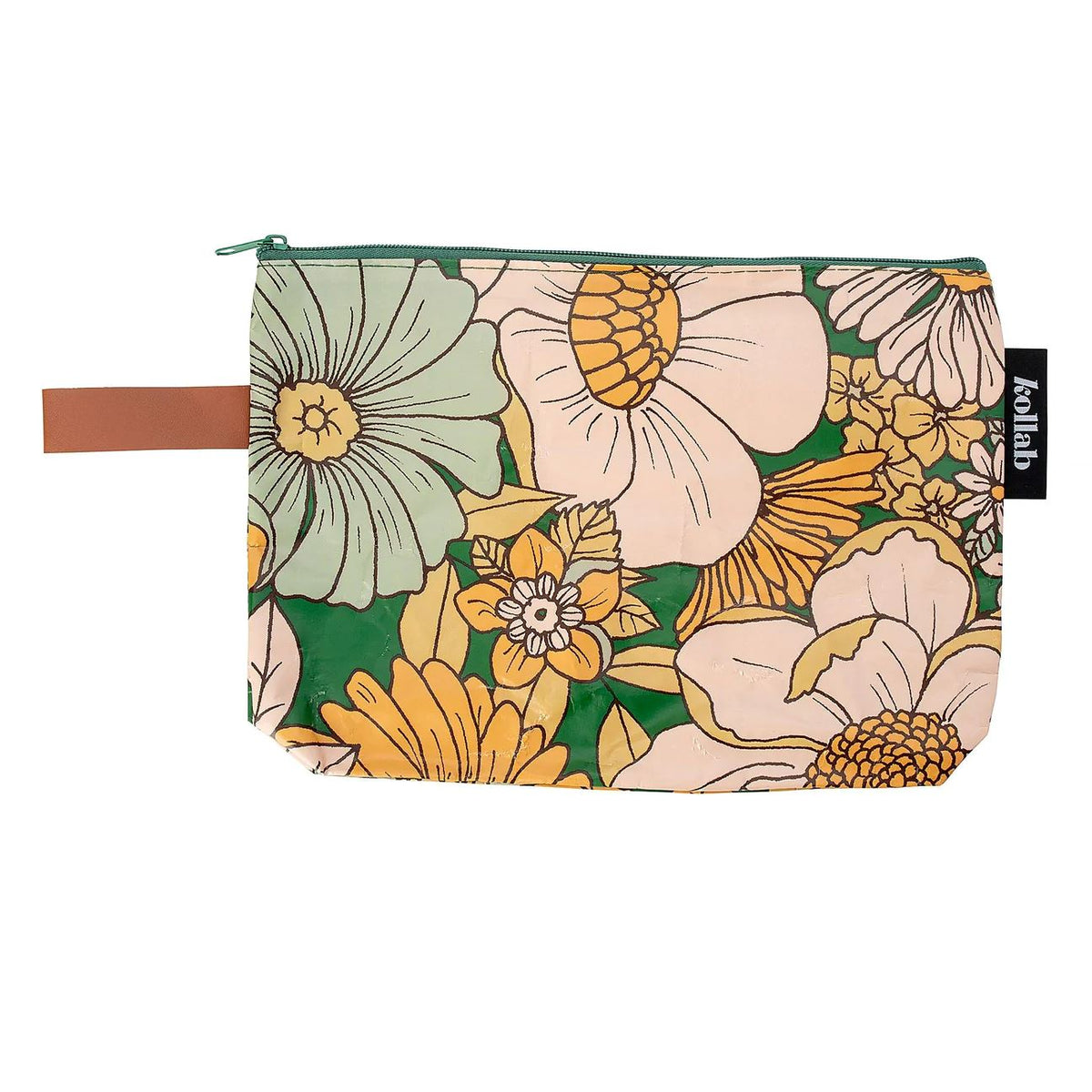KOLLAB Clutch Bag - Green Garden HANDBAG - Zabecca Living