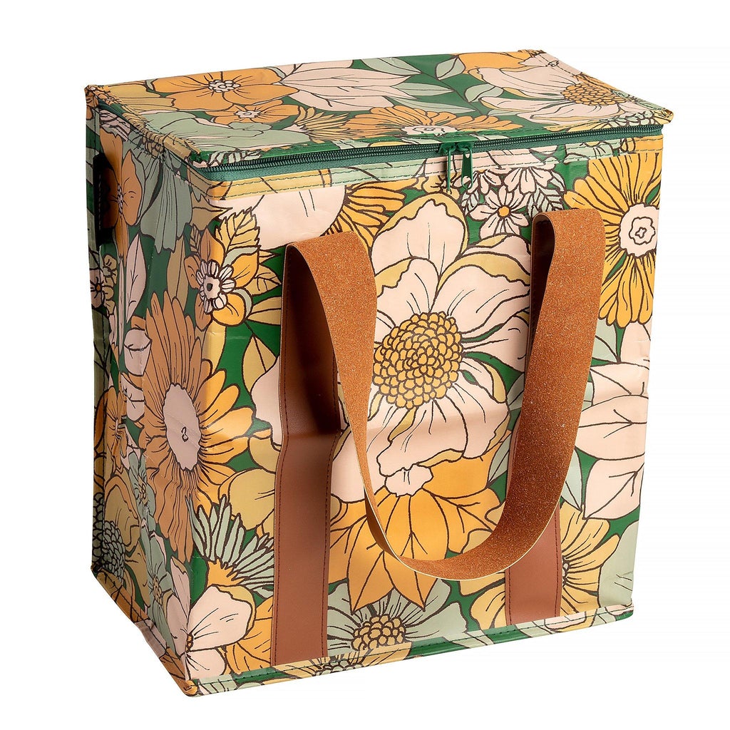 KOLLAB Cooler Bag - Green Garden PICNIC BAG - Zabecca Living