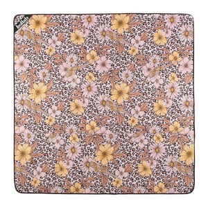 KOLLAB Picnic Mat - Leopard Floral PICNIC MAT - Zabecca Living