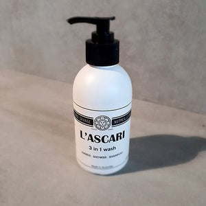 L'ASCARI 3 in 1 Wash HAND AND BODY WASH - Zabecca Living