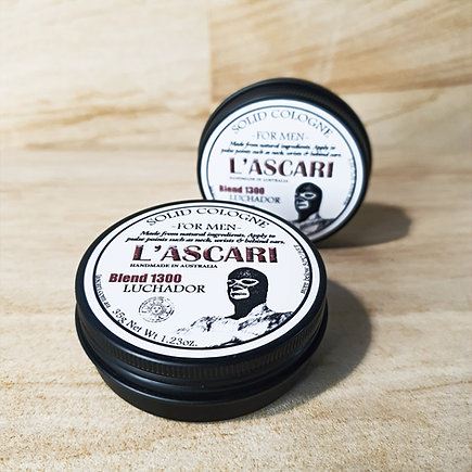 L'ASCARI Solid Cologne Blend - 1300 Luchador FRAGRANCE - Zabecca Living