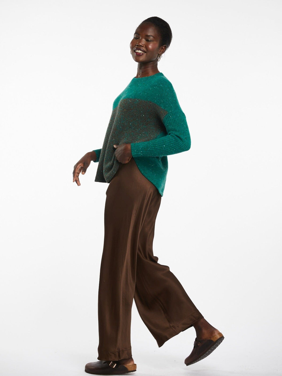LD & CO Diagonal Jumper - Forrest Jumpers + Knitwear - Zabecca Living