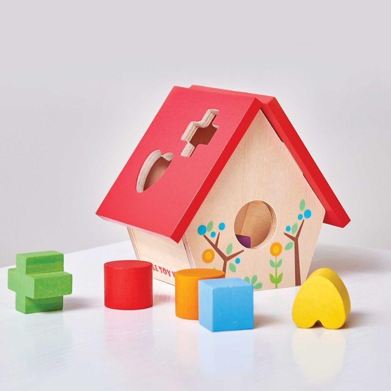 LE TOY VAN Petilou My Little House Shape Sorter Zabecca Living