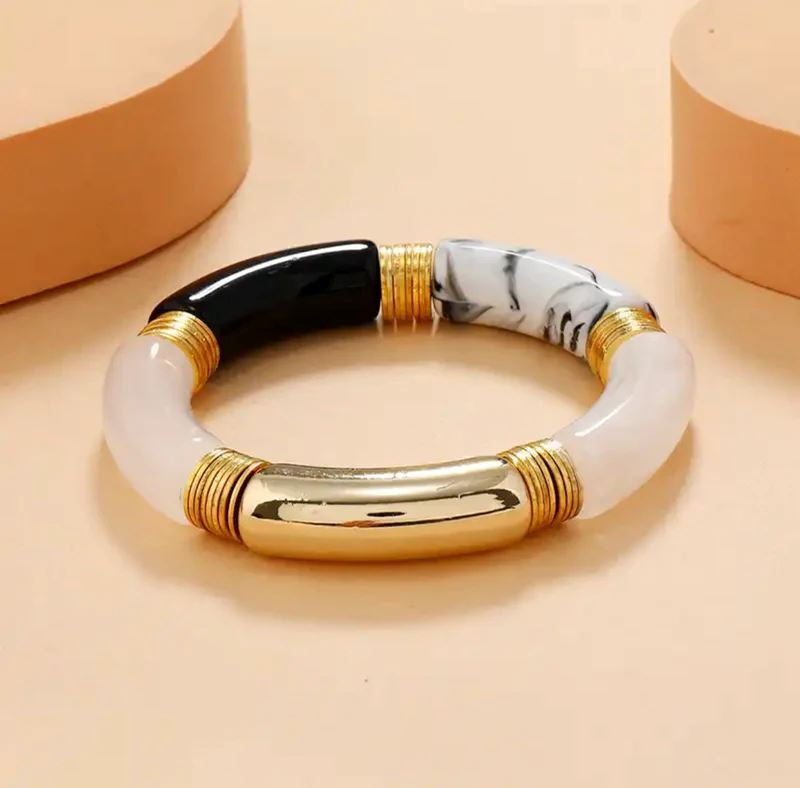 LITTLE BIRD DESIGNS Lilian Bracelet - Monochrome BRACELET - Zabecca Living