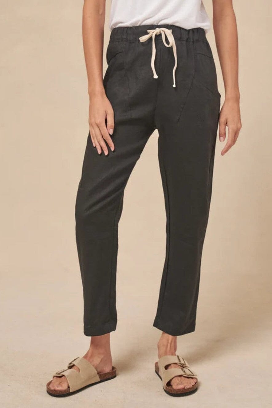 LITTLE LIES Luxe Pants - Black PANTS - Zabecca Living