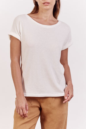 LITTLE LIES Otto Tee - Ivory Tee - Zabecca Living