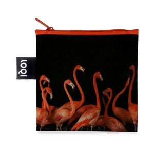 LOQI Shopping Bag National Geographic Collection - Flamingos SHOPPING BAG - Zabecca Living