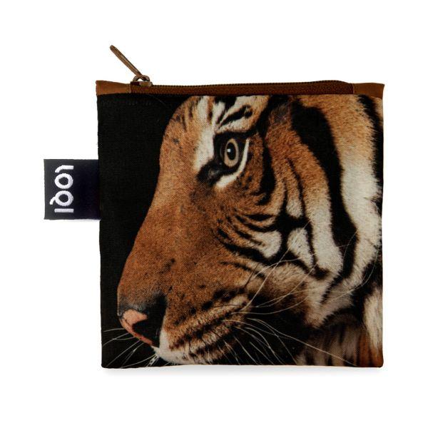 LOQI Shopping Bag National Geographic Collection - Malayan Tiger SHOPPING BAG - Zabecca Living