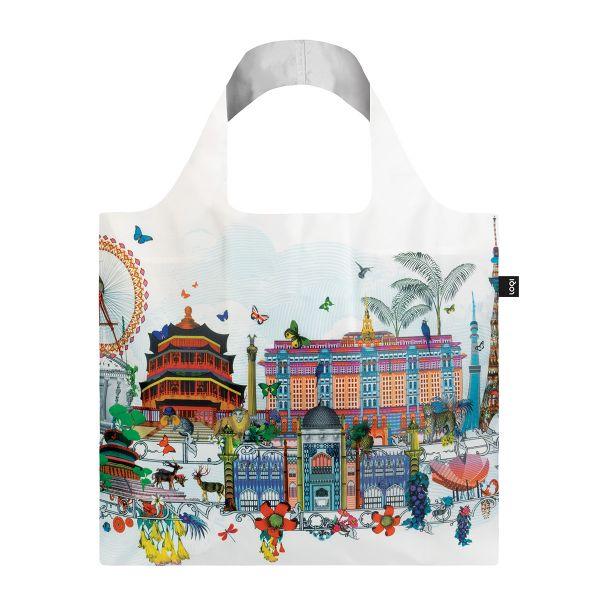 LOQI Shopping Bag - World Skyline SHOPPING BAG - Zabecca Living