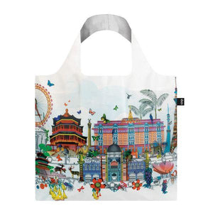 LOQI Shopping Bag - World Skyline SHOPPING BAG - Zabecca Living