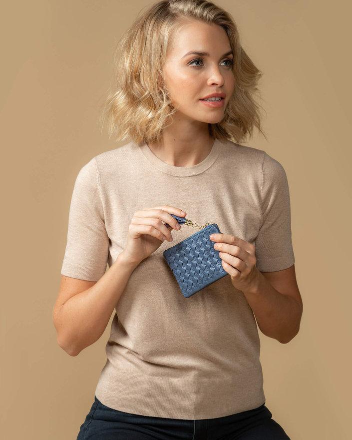 LOUENHIDE Acey Purse - Storm Blue WALLET - Zabecca Living