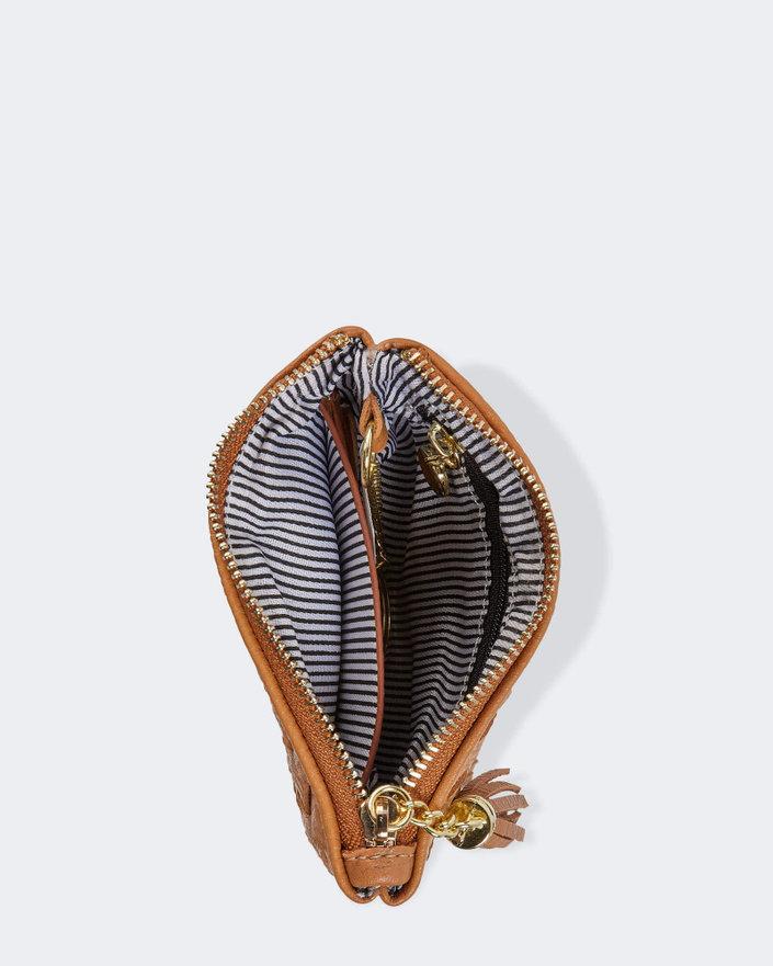 LOUENHIDE Acey Purse - Tan WALLET - Zabecca Living