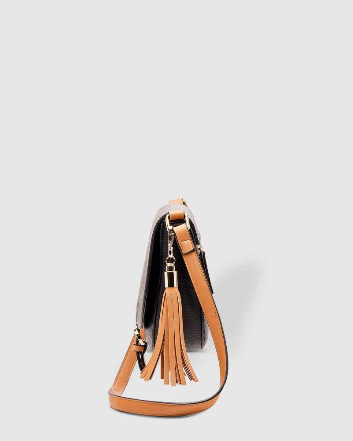 LOUENHIDE Andrea Crossbody Bag - Black HANDBAG - Zabecca Living