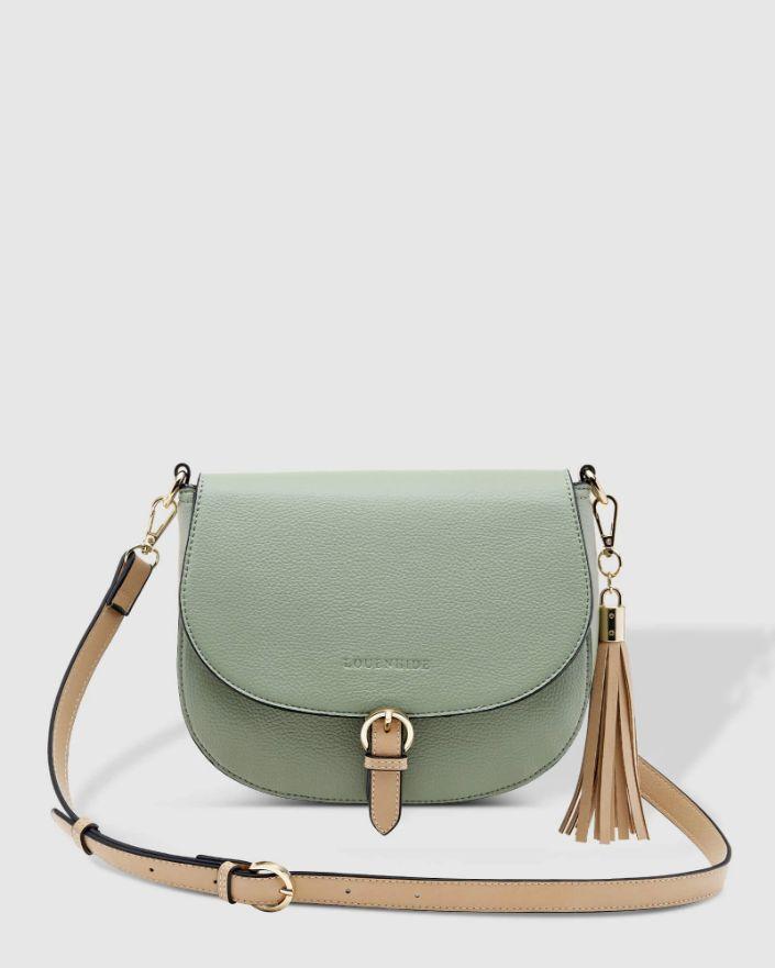 LOUENHIDE Andrea Crossbody Bag - Sage HANDBAG - Zabecca Living