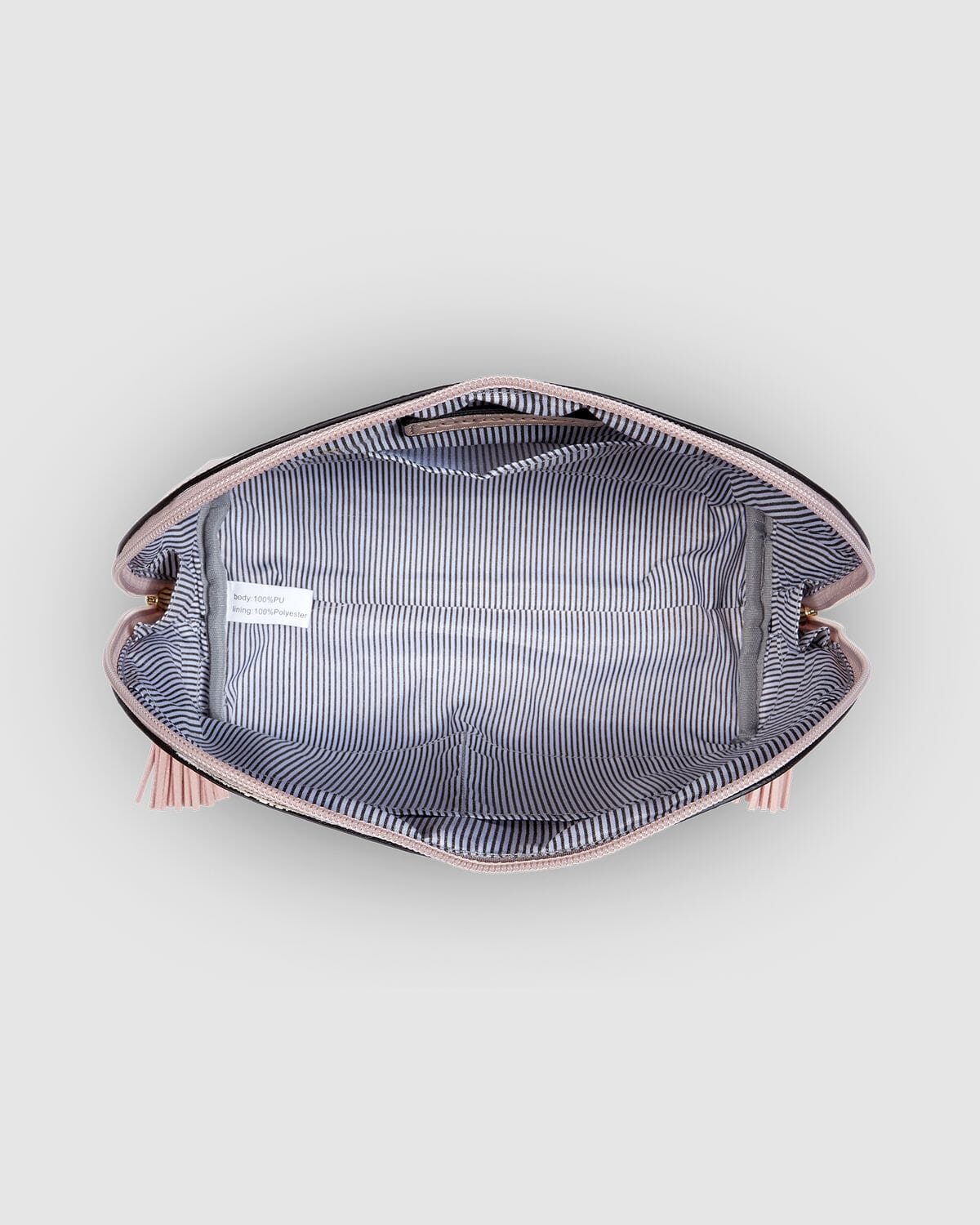 LOUENHIDE Audrey Makeup Case - Metallic Nude COSMETIC BAG - Zabecca Living