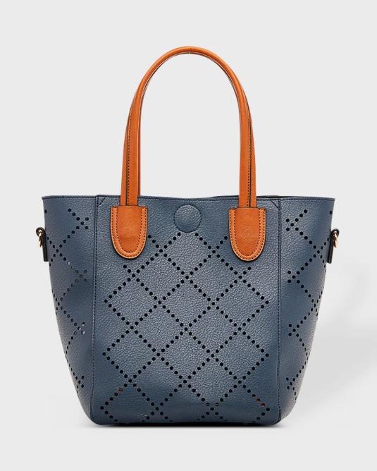 LOUENHIDE Baby Bermuda Bag Navy Zabecca Living