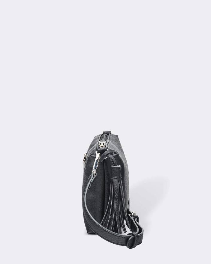 LOUENHIDE Baby Daisy Crossbody Bag - Black HANDBAG - Zabecca Living