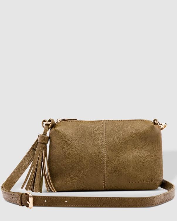 LOUENHIDE Baby Daisy Crossbody Bag - Khaki HANDBAG - Zabecca Living
