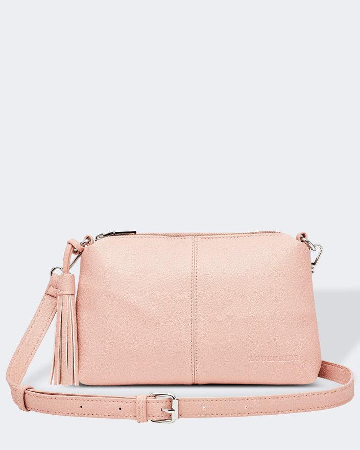 LOUENHIDE Baby Daisy Crossbody Bag Pale Pink Zabecca Living