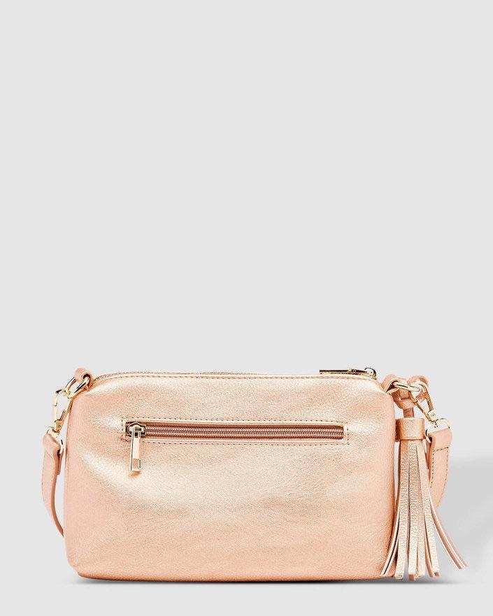 LOUENHIDE Baby Daisy Crossbody Bag - Pink Champagne HANDBAG - Zabecca Living