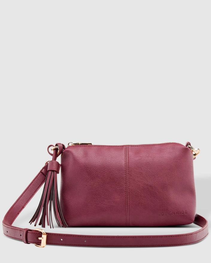 LOUENHIDE Baby Daisy Crossbody Bag - Shiraz HANDBAG - Zabecca Living