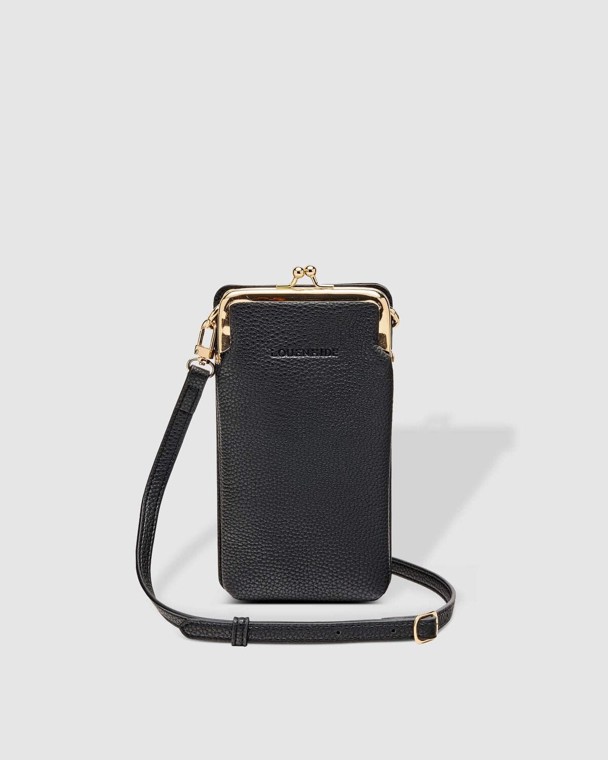 LOUENHIDE Billie Crossbody Phone Bag - Black HANDBAG - Zabecca Living