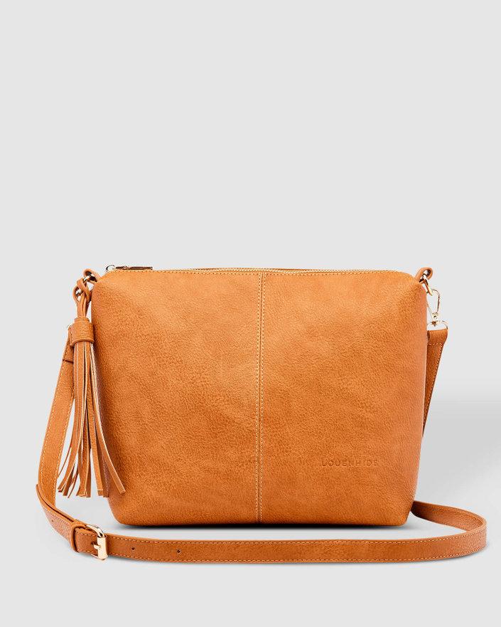 LOUENHIDE Daisy Crossbody Bag - Nutmeg HANDBAG - Zabecca Living