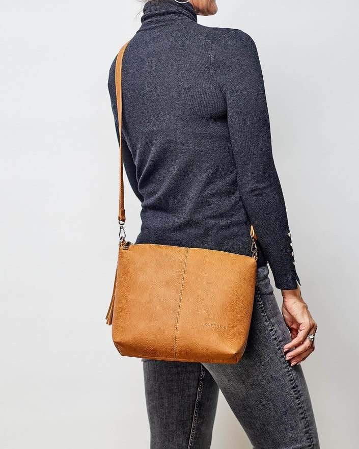 LOUENHIDE Daisy Crossbody Bag - Nutmeg HANDBAG - Zabecca Living