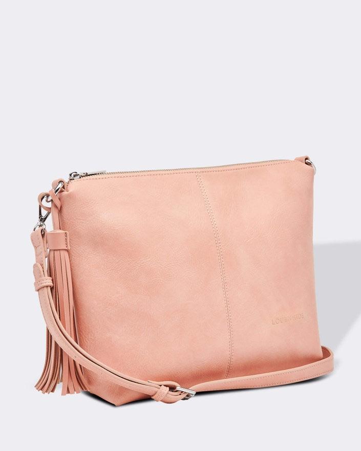 LOUENHIDE Daisy Crossbody Bag - Pale Pink HANDBAG - Zabecca Living