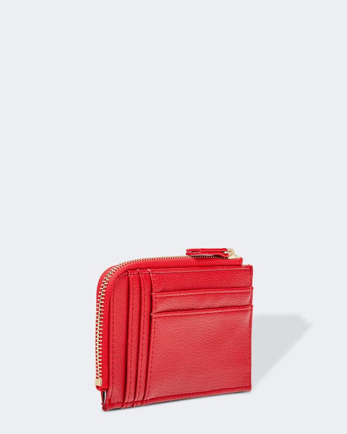 LOUENHIDE Dexter Cardholder - Red WALLET - Zabecca Living