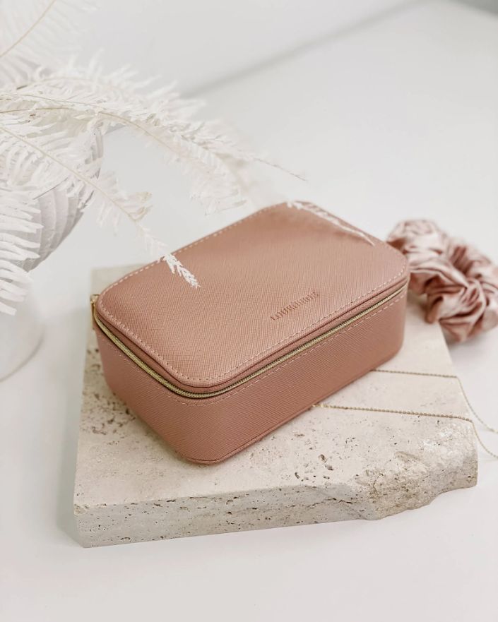 LOUENHIDE Ellie Jewellery Box - Nude Jewellery Box - Zabecca Living