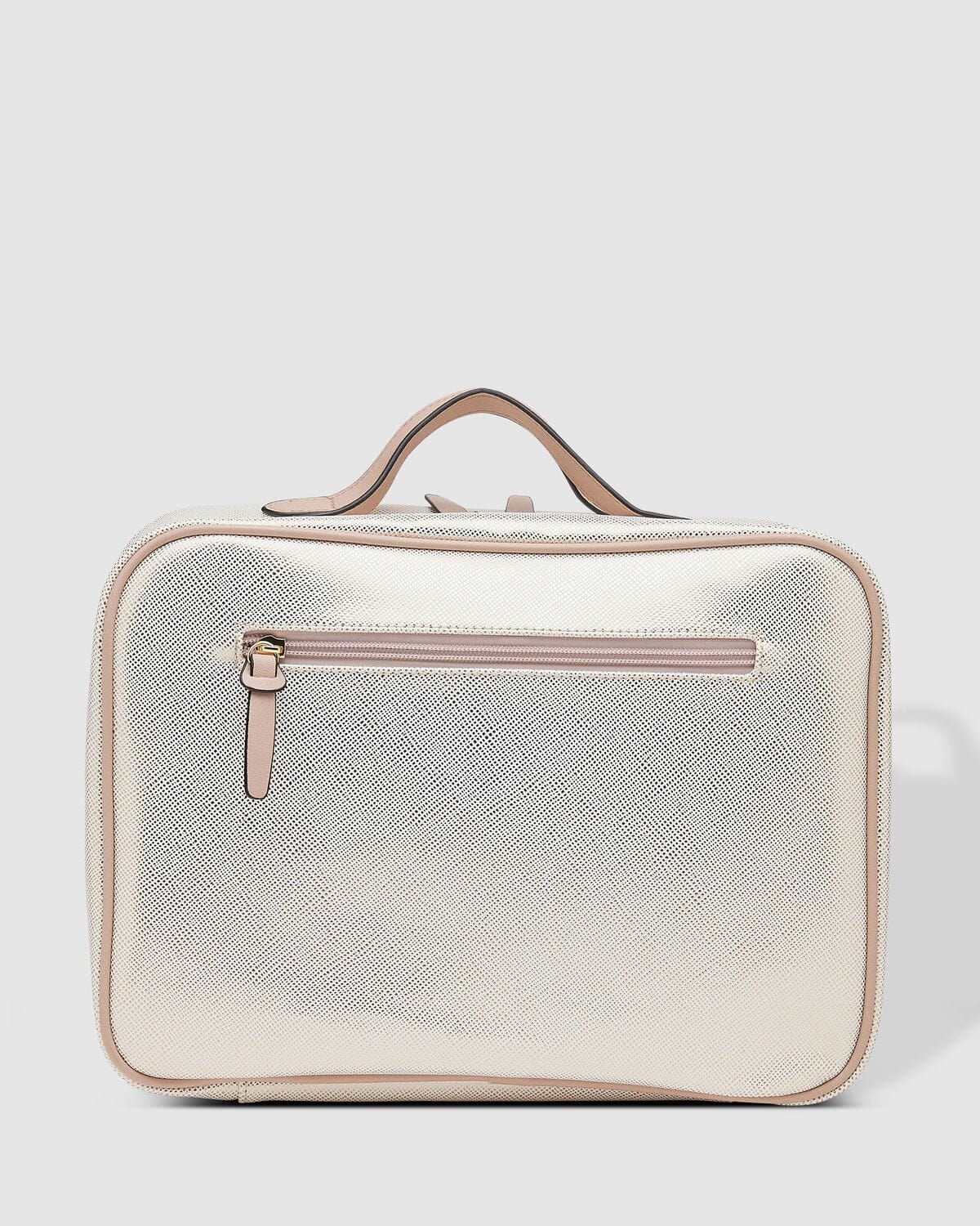 LOUENHIDE Emma Cosmetic Case - Metallic Nude COSMETIC BAG - Zabecca Living