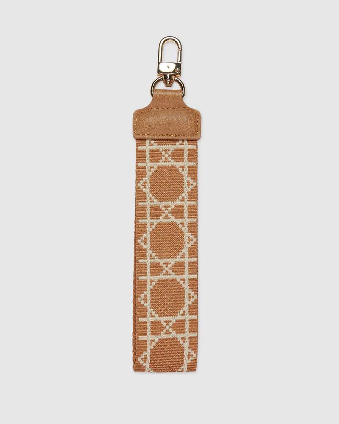 LOUENHIDE Felix Keyring - Camel HANDBAG - Zabecca Living