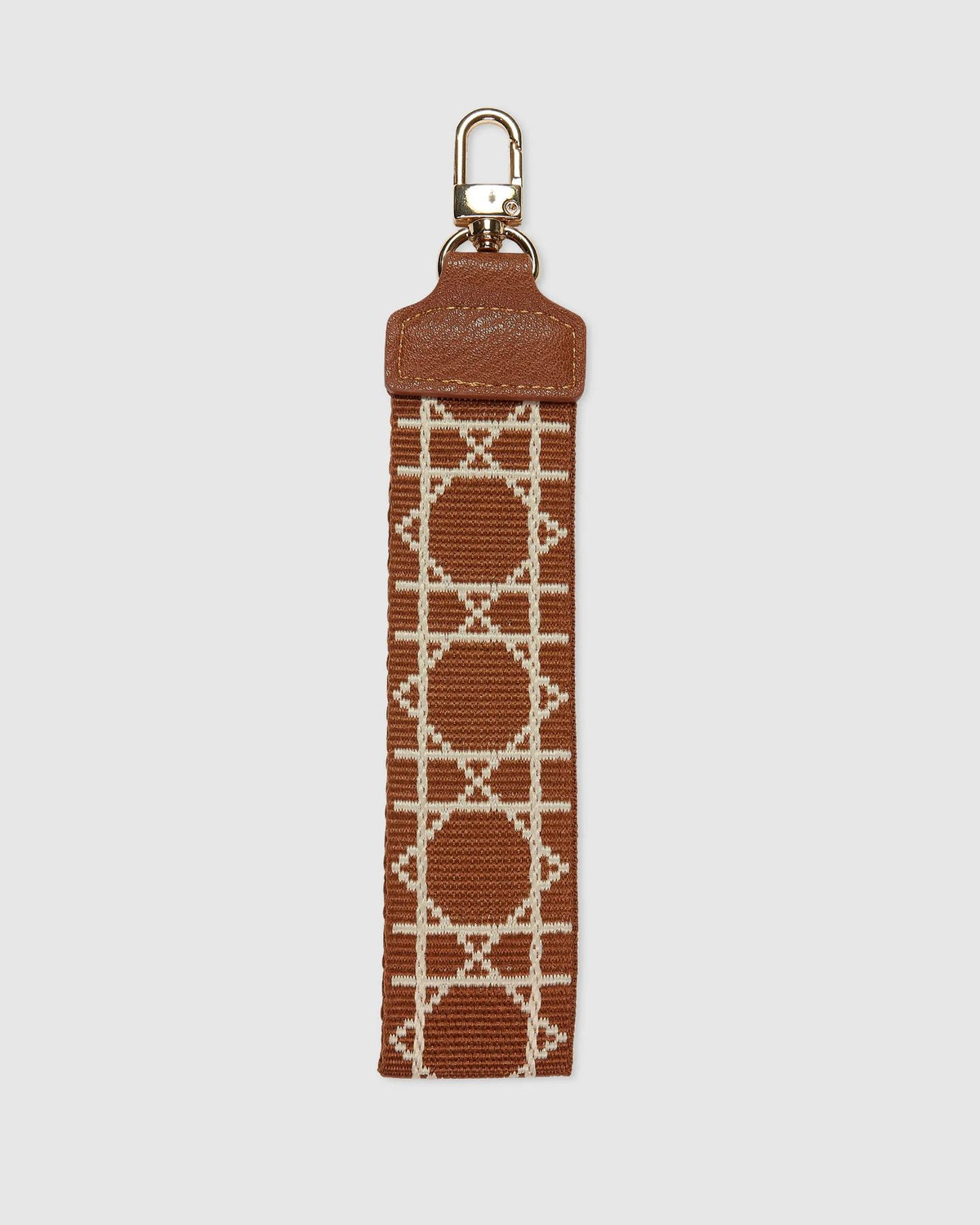 LOUENHIDE Felix Keyring - Tan HANDBAG - Zabecca Living