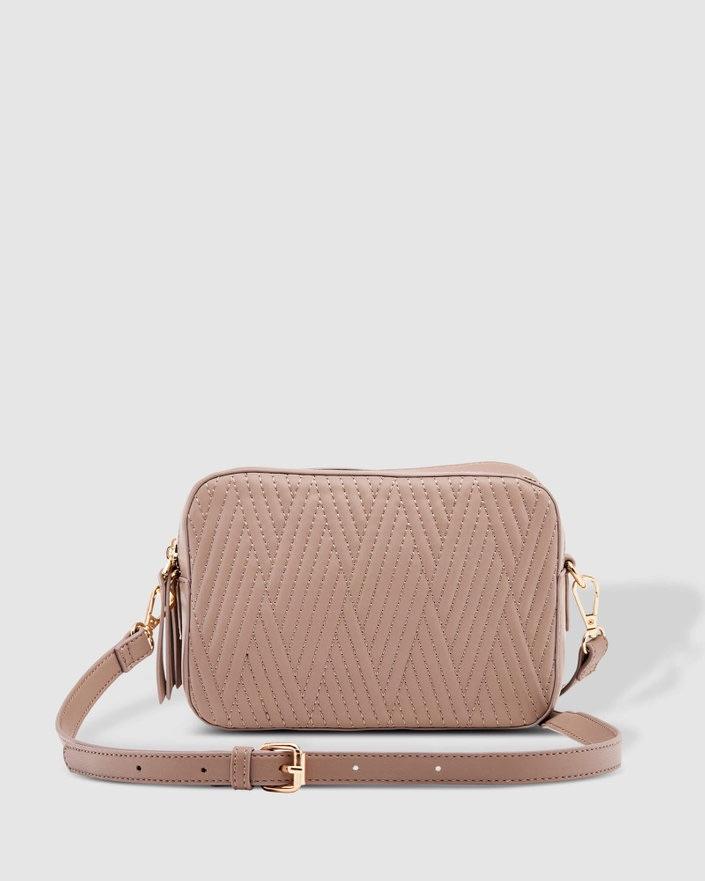 LOUENHIDE Harlem Crossbody Bag - Mocha HANDBAG - Zabecca Living
