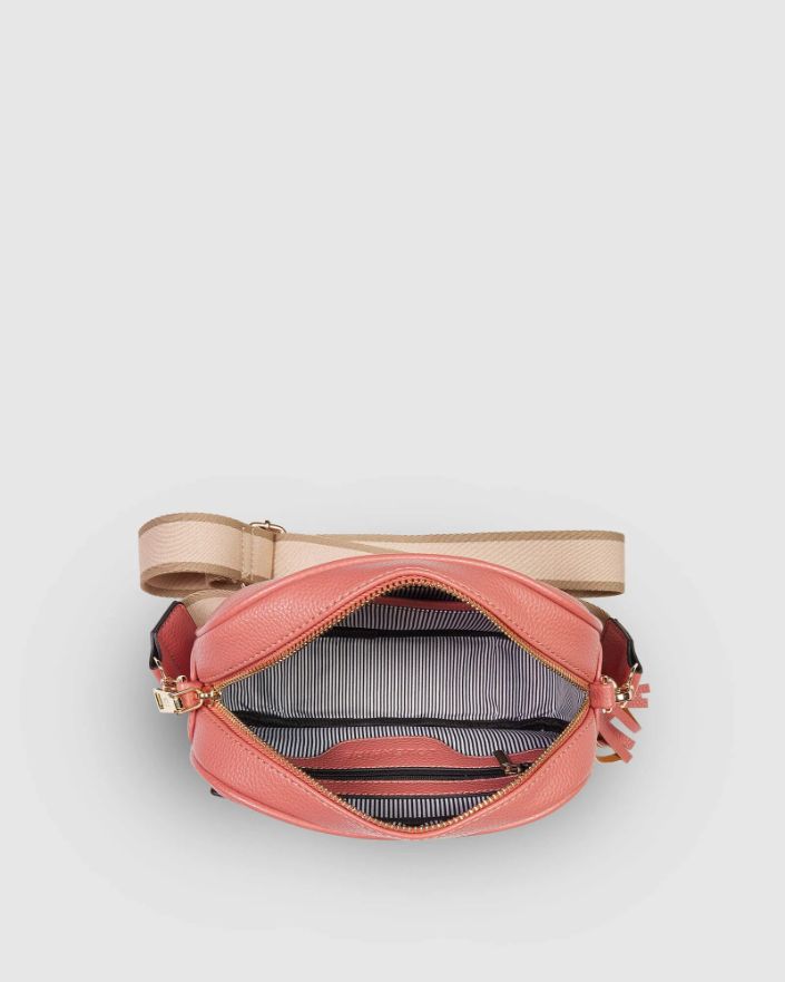 LOUENHIDE Jacinta Crossbody Bag - Dusty Rose HANDBAG - Zabecca Living
