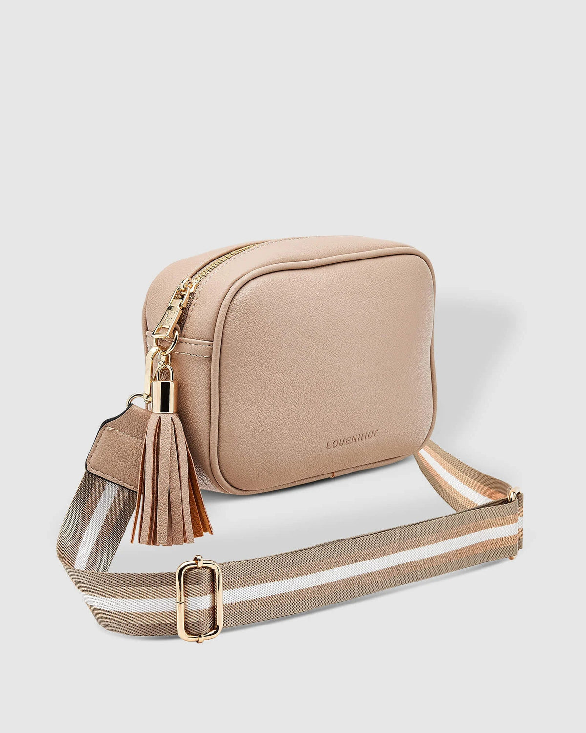 LOUENHIDE Jacinta Crossbody Bag - Metallic Stone HANDBAG - Zabecca Living