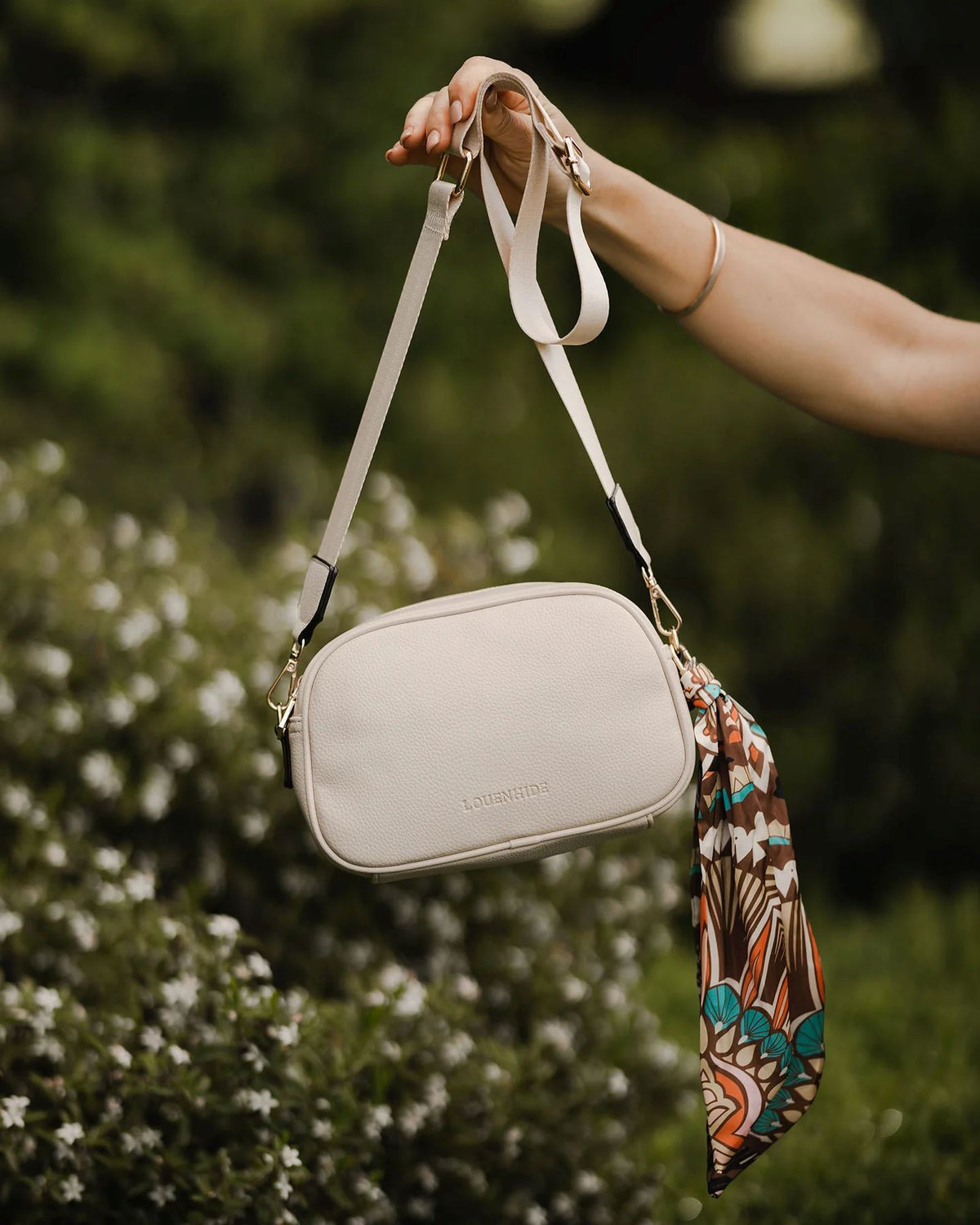 LOUENHIDE Kiki Bag Scarf - Coffee HANDBAG - Zabecca Living