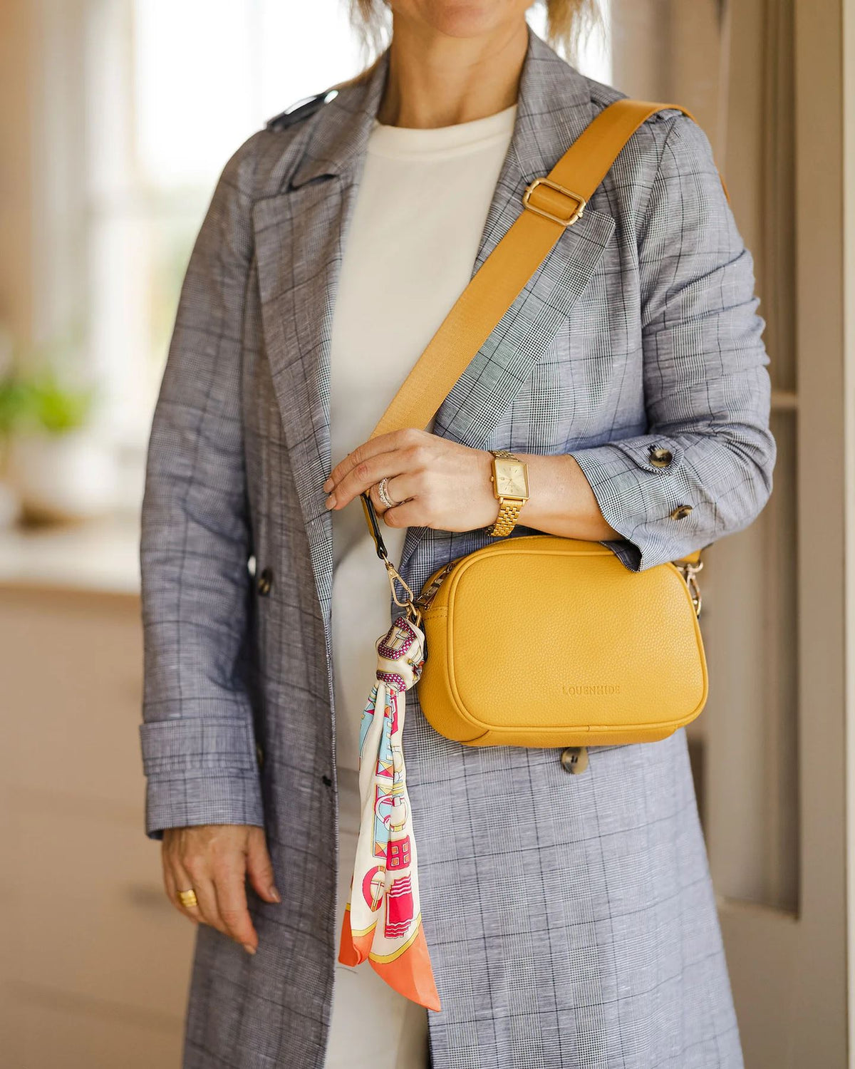 LOUENHIDE Kiki Bag Scarf - Maize HANDBAG - Zabecca Living