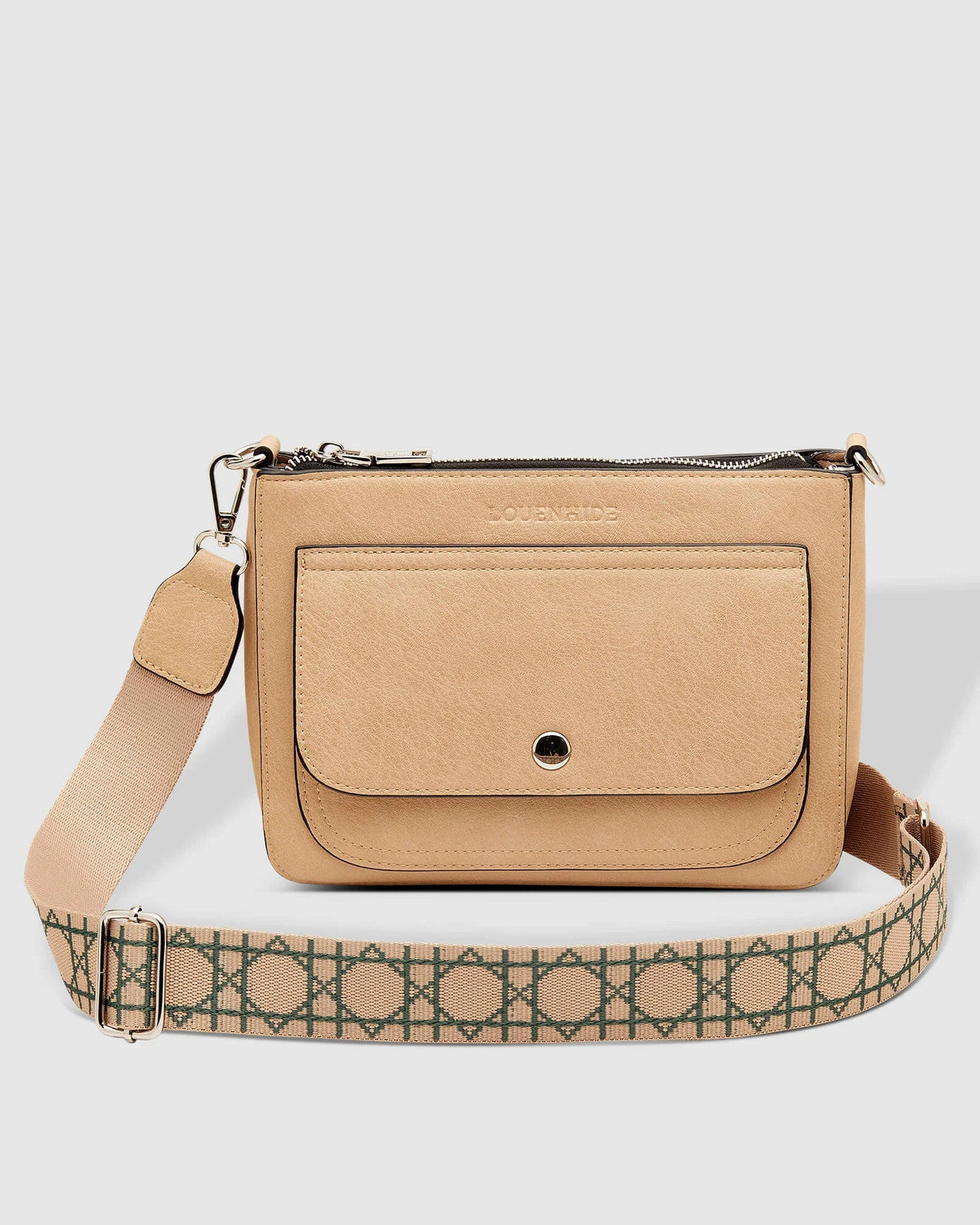 LOUENHIDE Lizzie Crossbody Bag - Biscuit HANDBAG - Zabecca Living