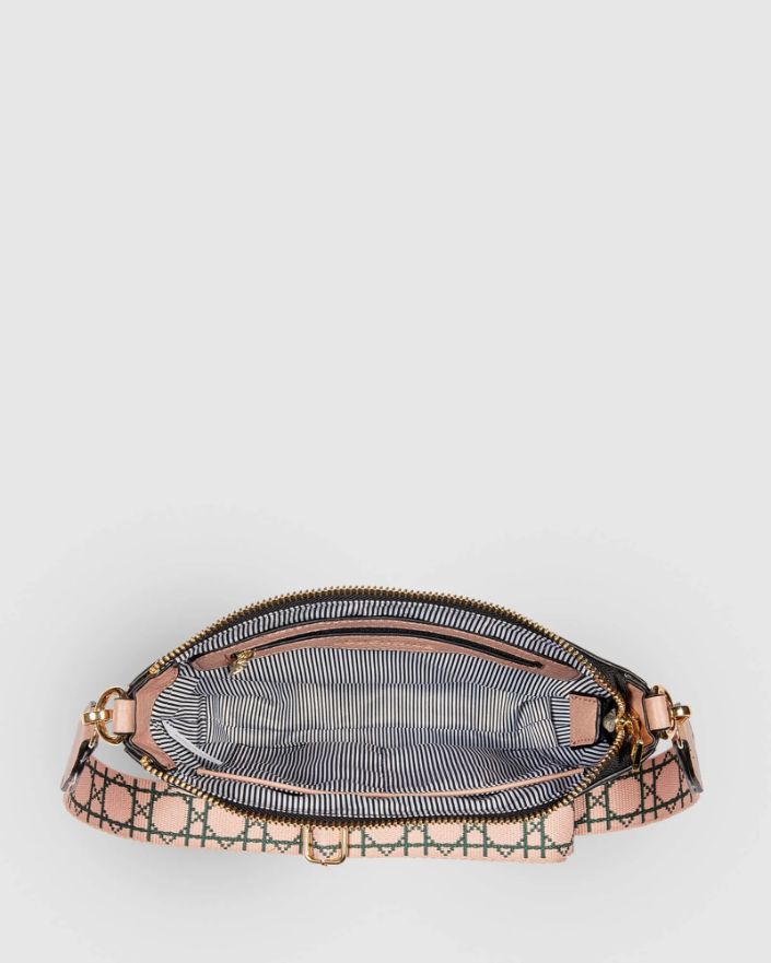 LOUENHIDE Lizzie Crossbody Bag - Blush HANDBAG - Zabecca Living