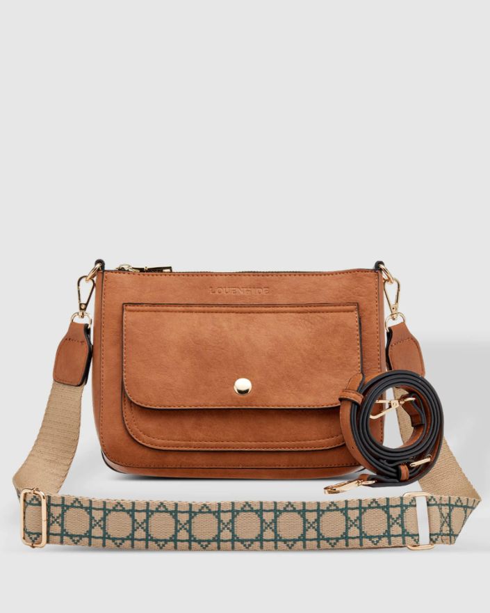 LOUENHIDE Lizzie Crossbody Bag - Honey HANDBAG - Zabecca Living
