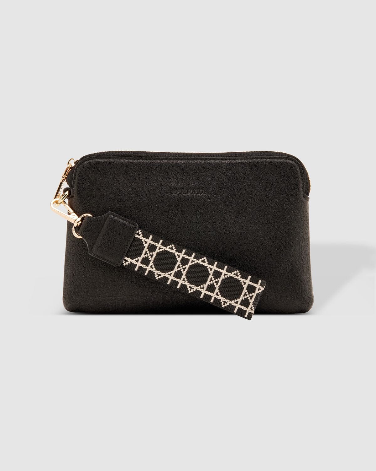 LOUENHIDE Mandy Clutch - Black HANDBAG - Zabecca Living