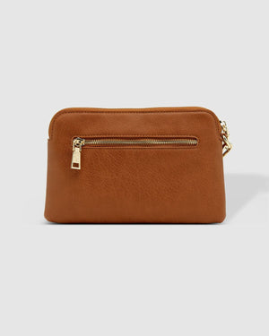 LOUENHIDE Mandy Clutch - Tan HANDBAG - Zabecca Living