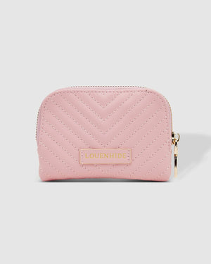 Louenhide Nina Quilted Purse Pale Pink Zabecca Living